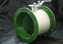 Coating damper (handle type)